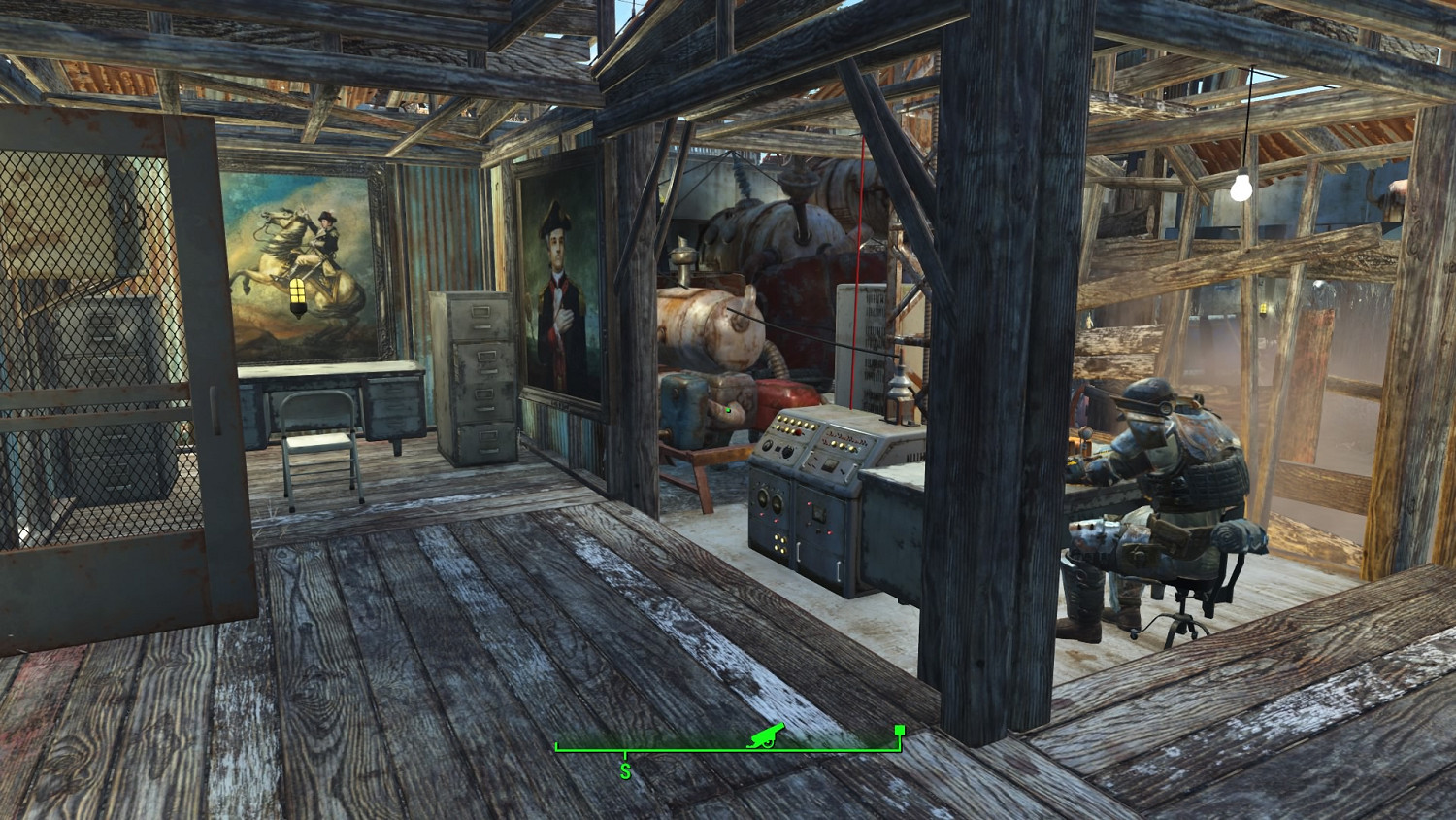 《異塵餘生4》民兵線玩法背景圖解 披著羊皮的狼