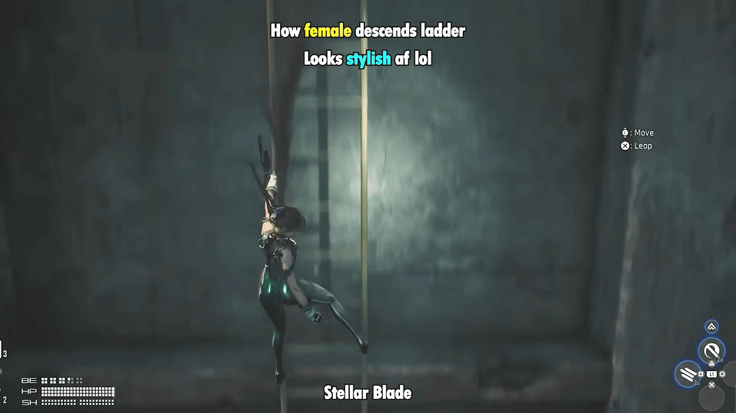 《星刃》vs《血源》下梯子動畫對比 音效過於鬼畜！