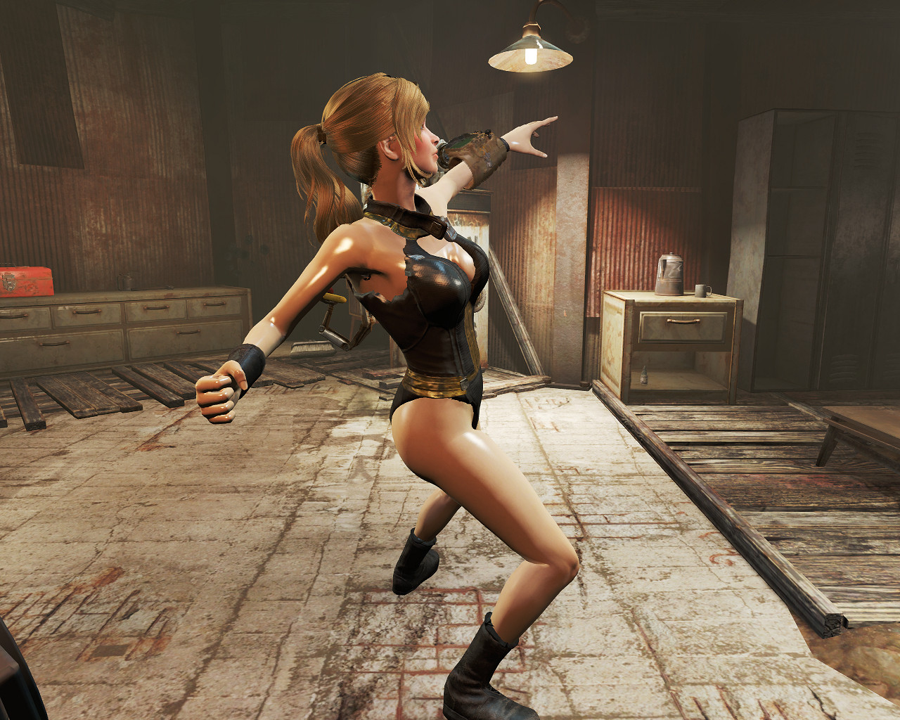 《異塵餘生4》泳裝版避難所製服圖賞析