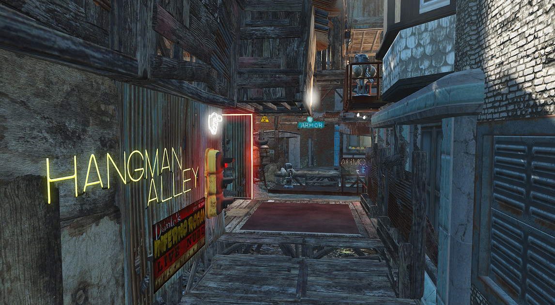 《異塵餘生4》劊子手小巷改造建設圖賞