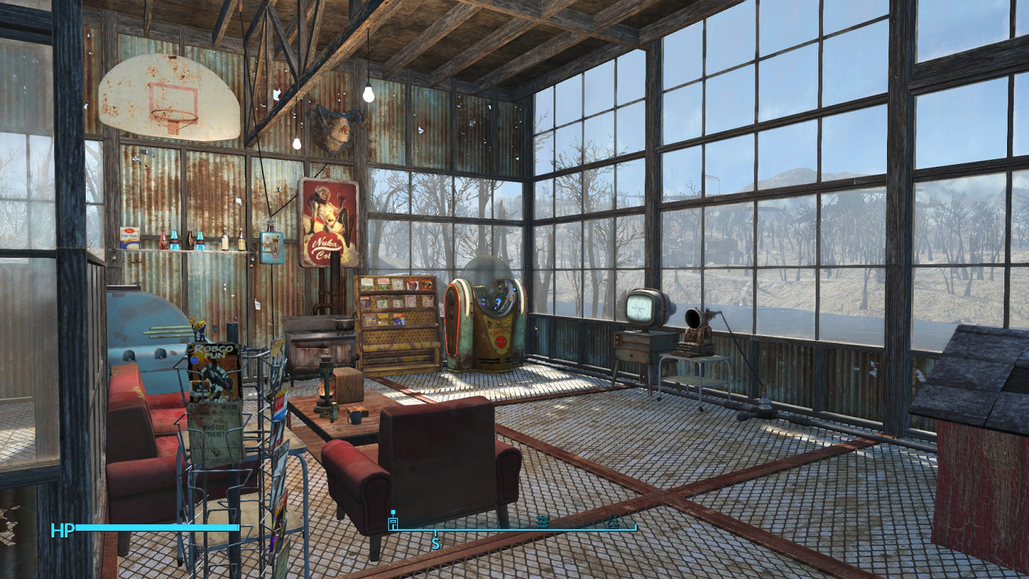 《異塵餘生4》無建築mod的白鷺港小窩圖文賞析 原汁原味荒野風