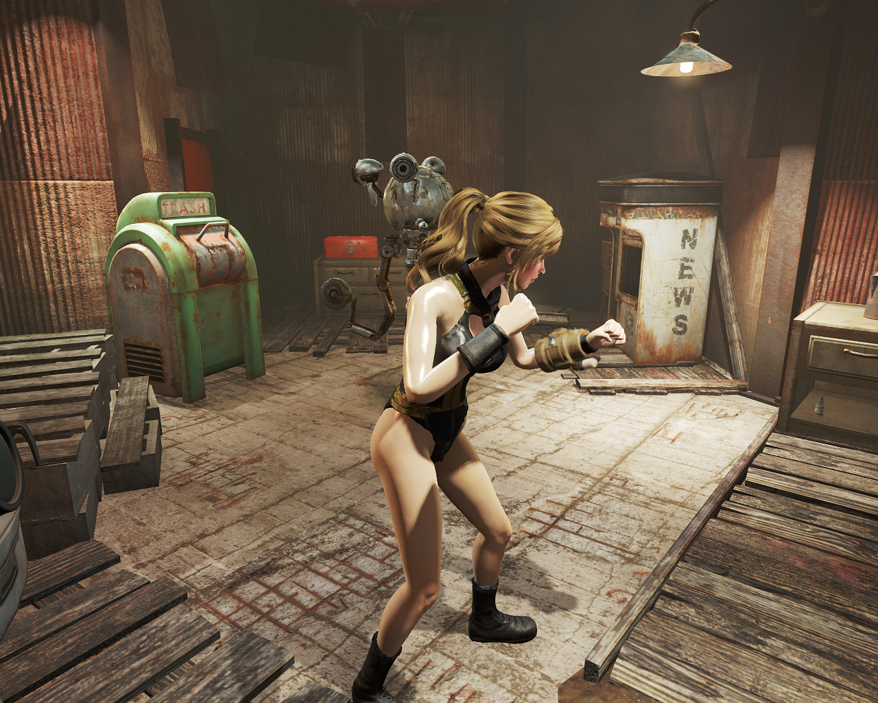 《異塵餘生4》泳裝版避難所製服圖賞析