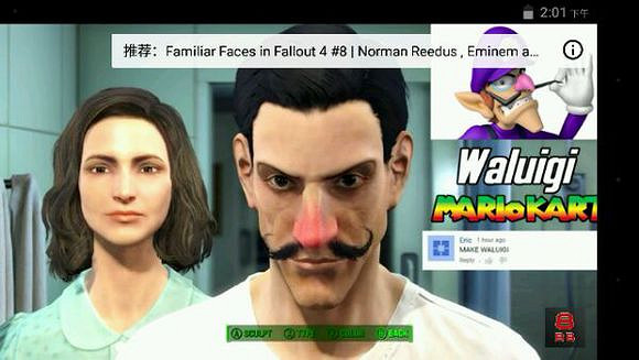 《異塵餘生4》明星捏臉一覽 《異塵餘生4》明星捏臉一覽