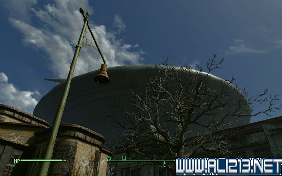 《異塵餘生4》獨立日外星飛船惡搞圖賞析