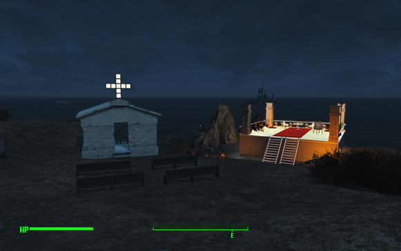 《異塵餘生4》教堂建築自製圖文賞析