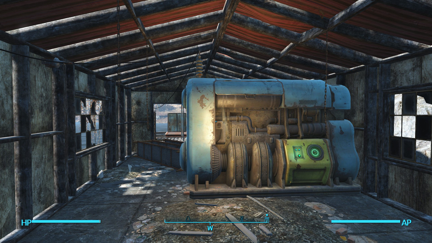 《異塵餘生4》無建築mod的白鷺港小窩圖文賞析 原汁原味荒野風