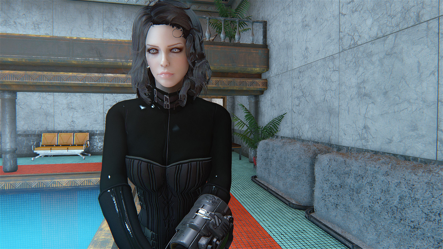 《異塵餘生4》黑夜傳說女主捏臉圖賞析