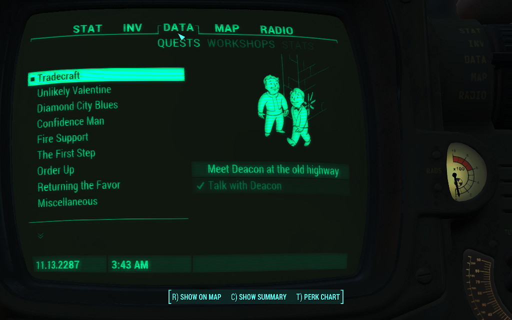 《異塵餘生4》生存模式吃喝睡相關異常狀態圖文評測