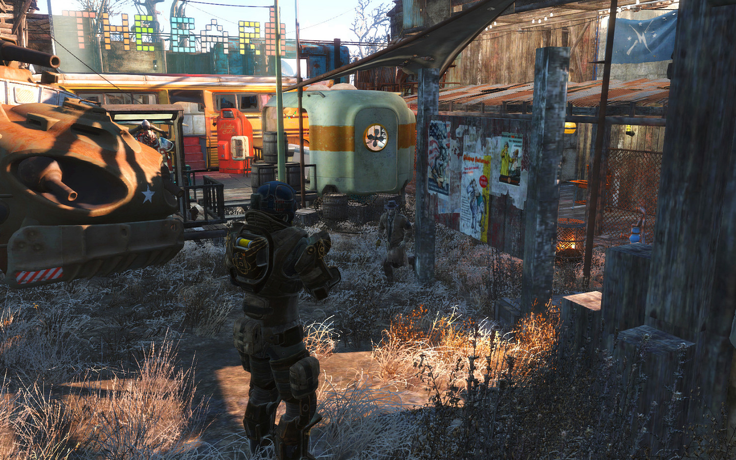 《異塵餘生4》阿柏納西改造圖文賞析 破破爛爛荒野風格