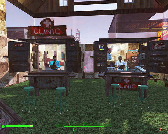 《異塵餘生4》庇護山莊全景圖及人物圖文鑒賞