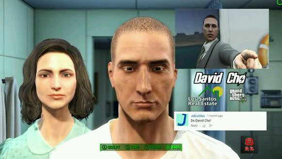 《異塵餘生4》明星捏臉一覽 《異塵餘生4》明星捏臉一覽