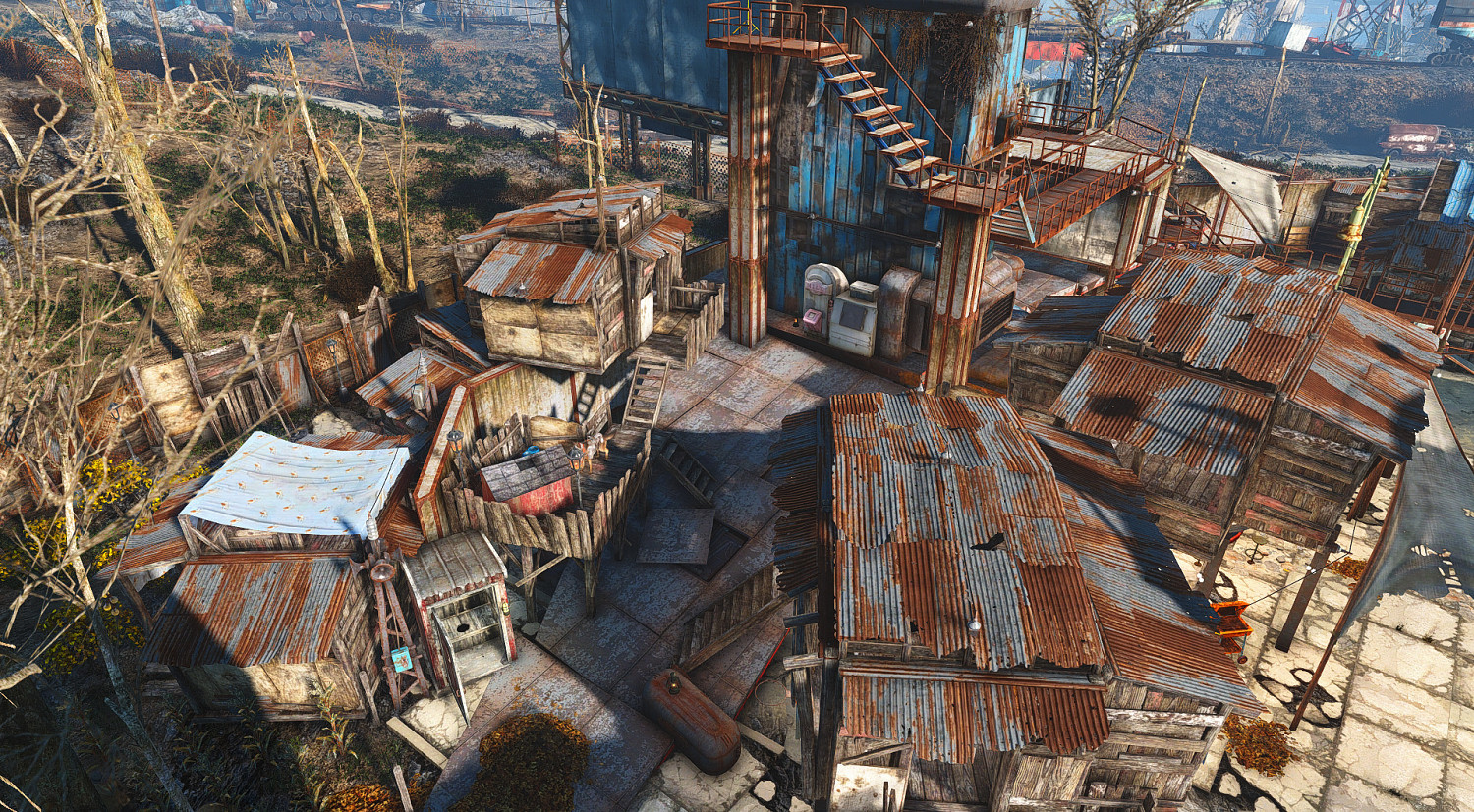 《異塵餘生4》星光城主體+半個城市外部裝飾圖覽