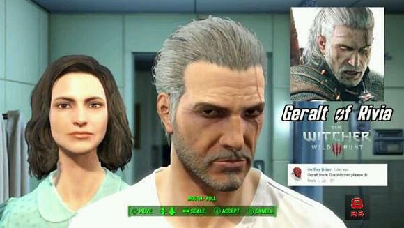 《異塵餘生4》明星捏臉一覽 《異塵餘生4》明星捏臉一覽