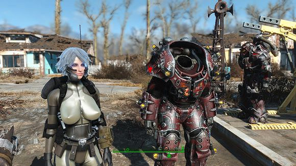 《異塵餘生4》高畫質截圖及自創女冰棍賞析