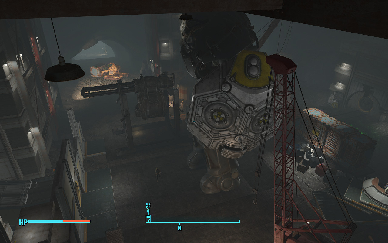 《異塵餘生4》88號避難所格納室動工圖覽