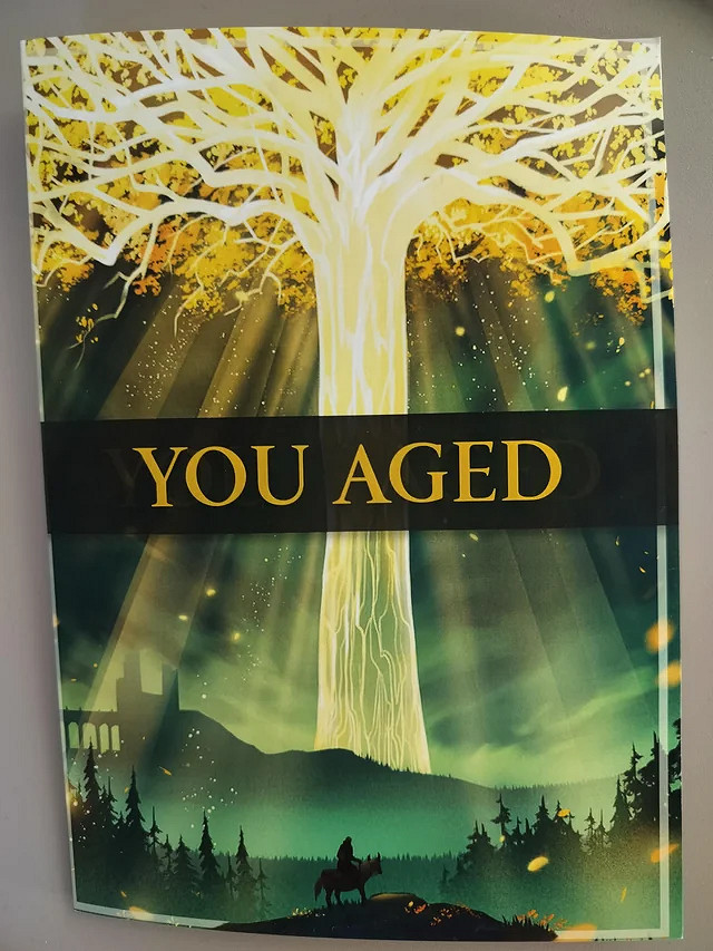 《艾爾登法環》玩家炫耀生日賀卡：附有角色統計資料