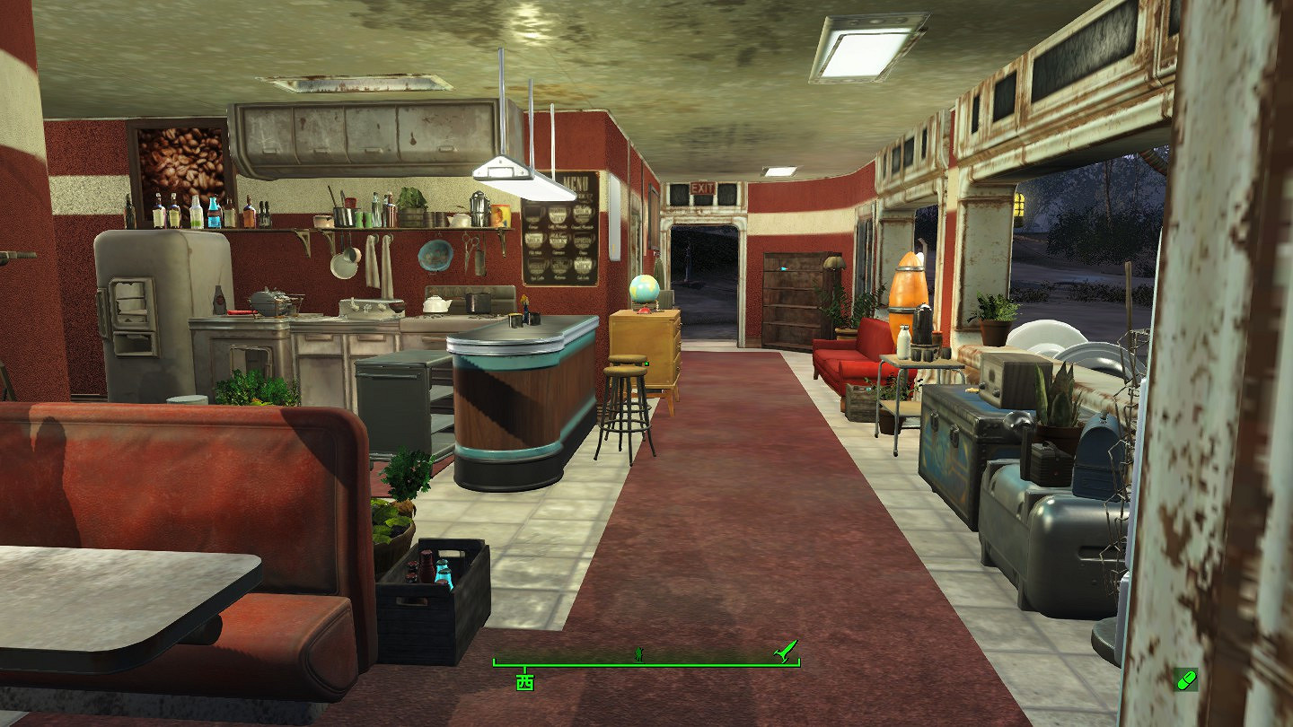 《異塵餘生4》紅火箭建築改造圖文賞析