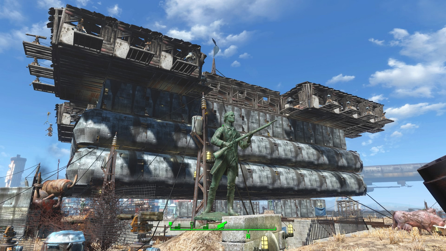 《異塵餘生4》民兵線玩法背景圖解 披著羊皮的狼