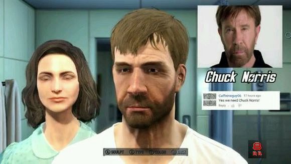 《異塵餘生4》明星捏臉一覽 《異塵餘生4》明星捏臉一覽