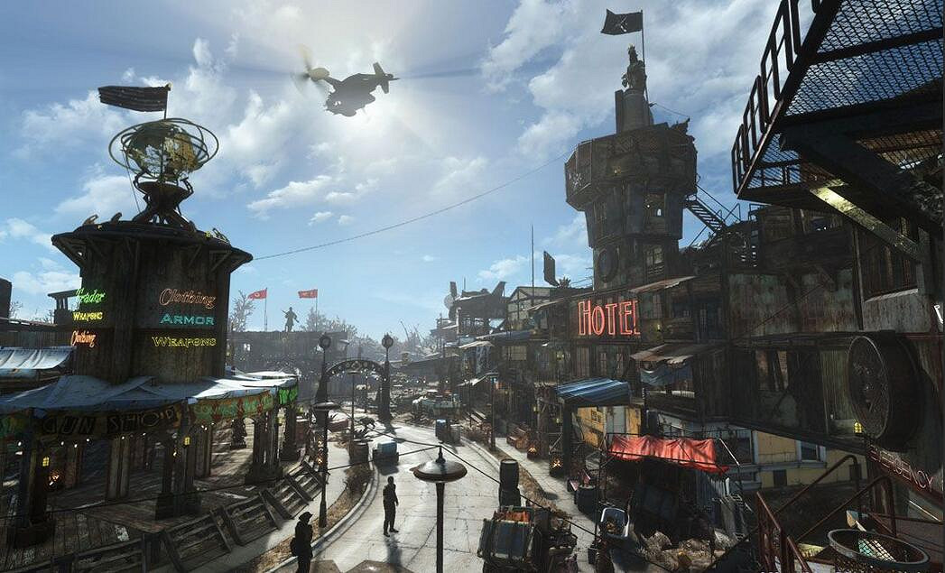 《異塵餘生4》超牛建築群圖賞