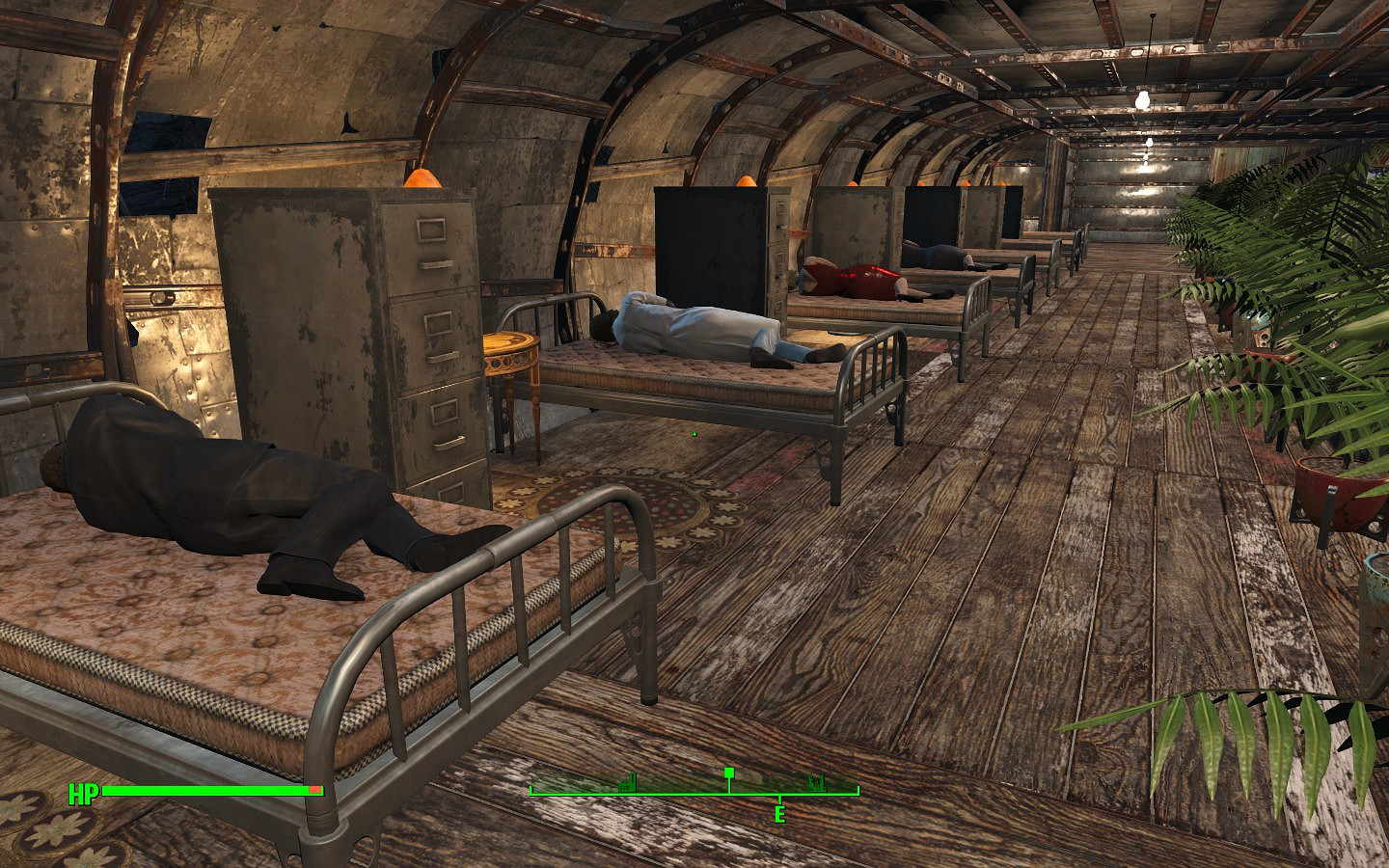 《異塵餘生4》格雷花園內外建設圖文一覽 夜空中的美麗花園