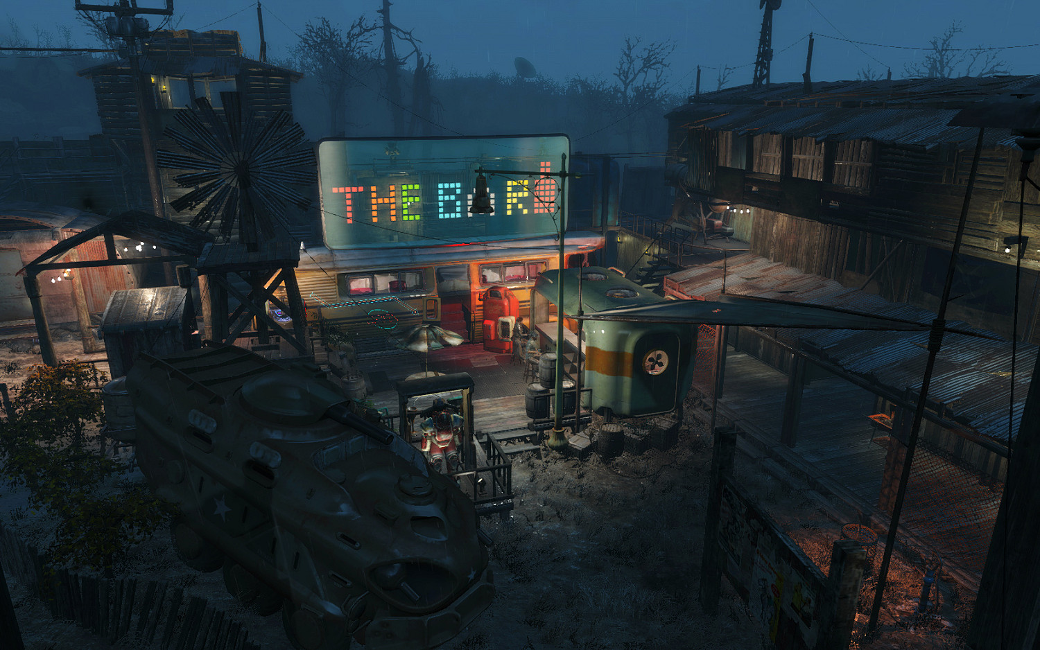 《異塵餘生4》阿柏納西改造圖文賞析 破破爛爛荒野風格