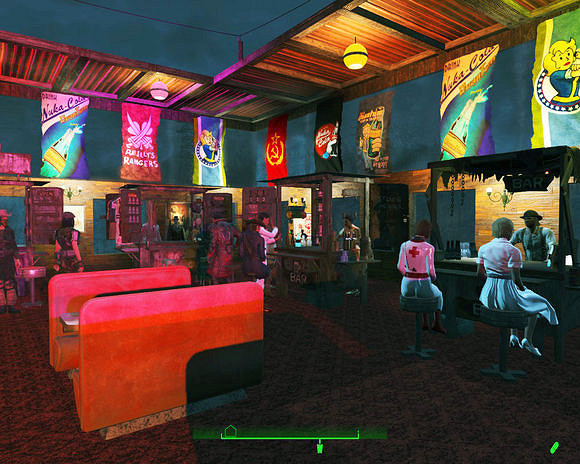 《異塵餘生4》庇護山莊全景圖及人物圖文鑒賞