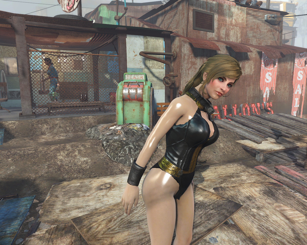 《異塵餘生4》泳裝版避難所製服圖賞析 《異塵餘生4》泳裝版避難所製服圖賞析