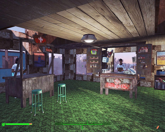 《異塵餘生4》庇護山莊全景圖及人物圖文鑒賞