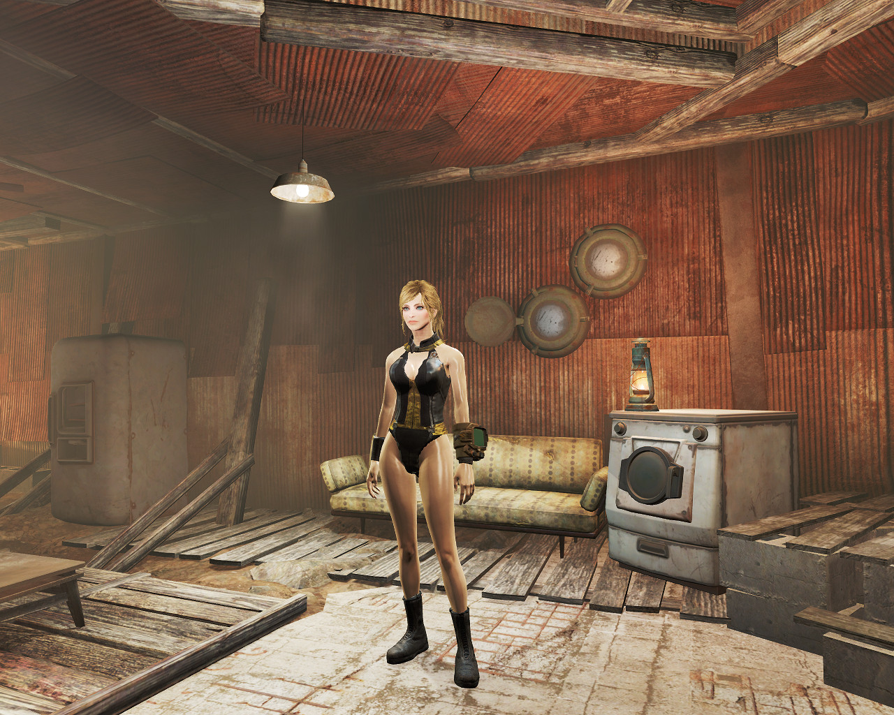 《異塵餘生4》泳裝版避難所製服圖賞析 《異塵餘生4》泳裝版避難所製服圖賞析