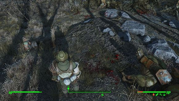 《異塵餘生4》義勇軍檢查點5方混戰戰況一覽