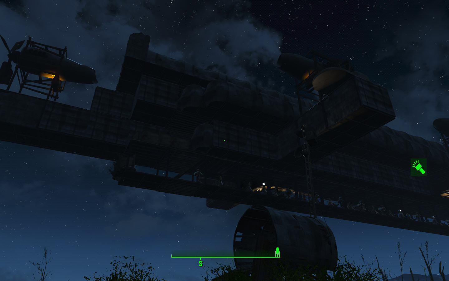 《異塵餘生4》奇觀島義勇軍飛艇建造圖文一覽