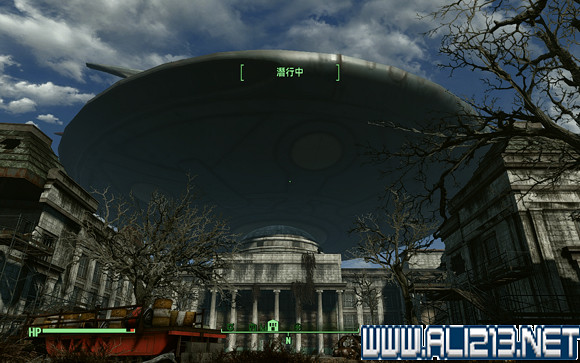 《異塵餘生4》獨立日外星飛船惡搞圖賞析