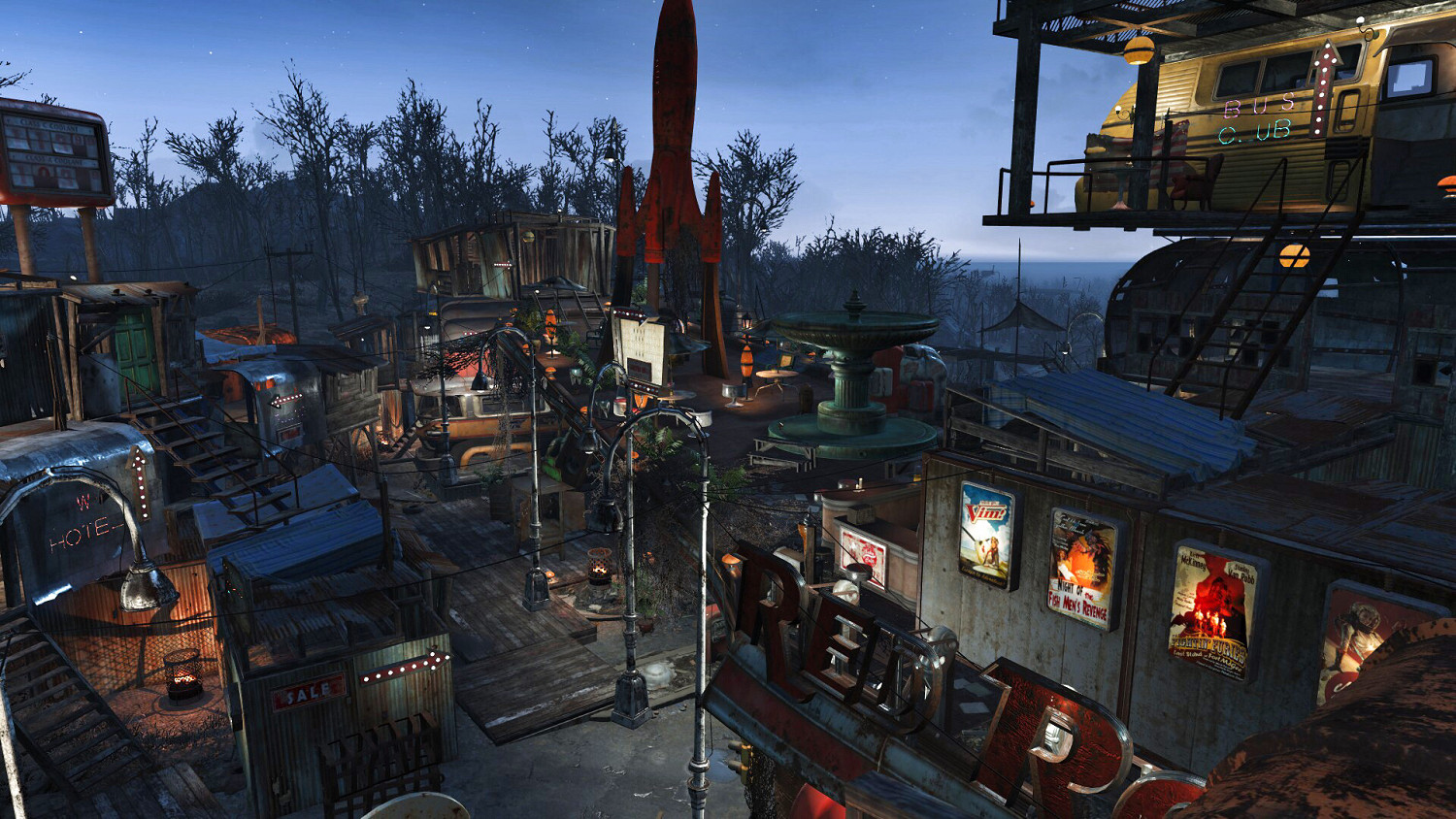 《異塵餘生4》大型新鑽石城建造圖文賞析 《異塵餘生4》大型新鑽石城建造圖文賞析