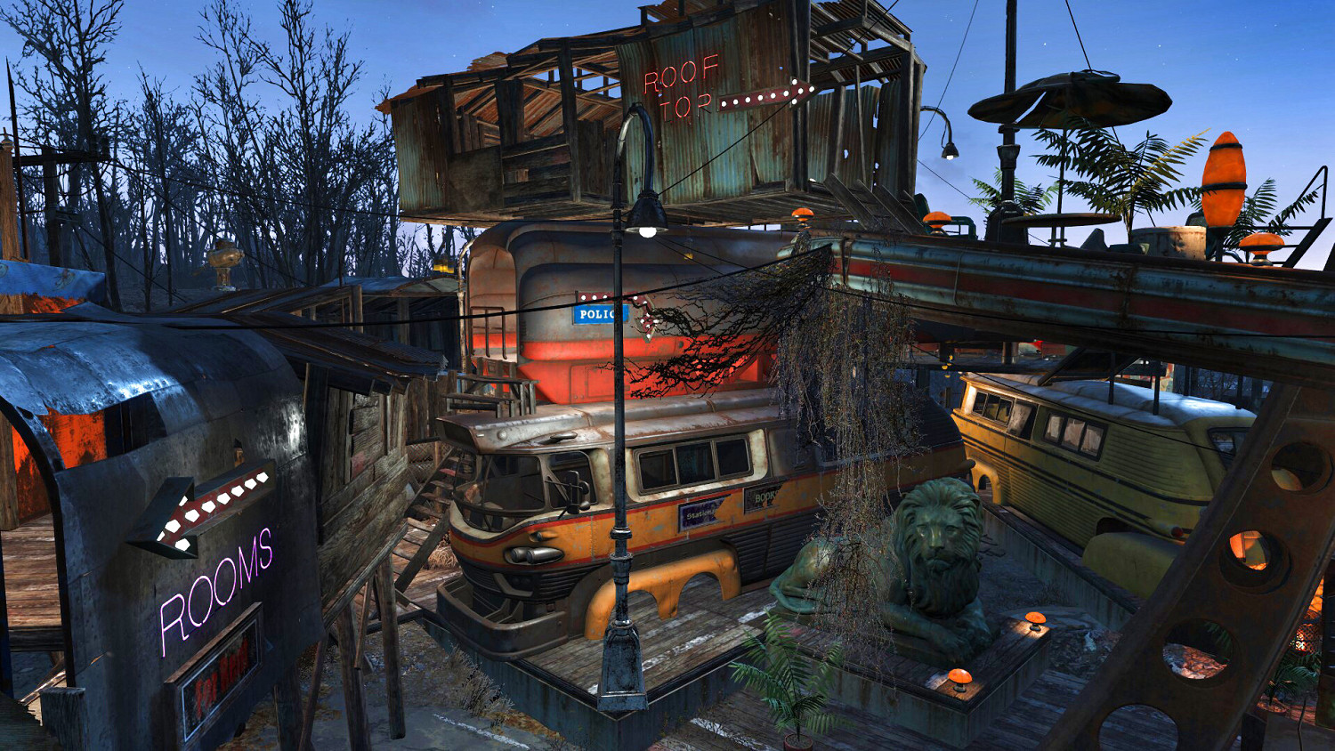 《異塵餘生4》大型新鑽石城建造圖文賞析 《異塵餘生4》大型新鑽石城建造圖文賞析