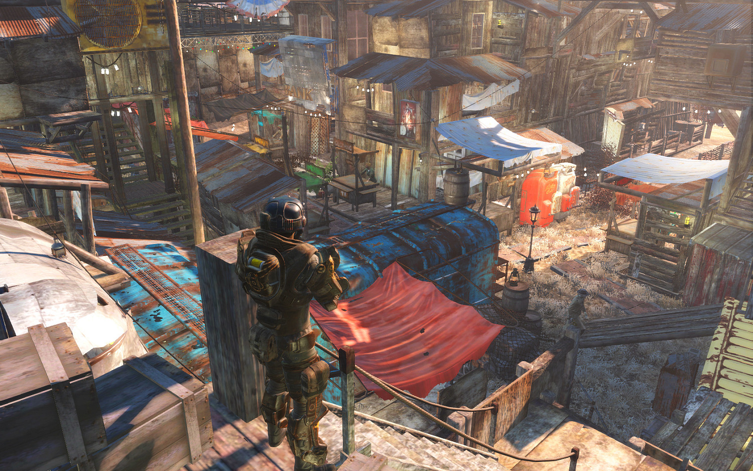 《異塵餘生4》阿柏納西改造圖文賞析 破破爛爛荒野風格