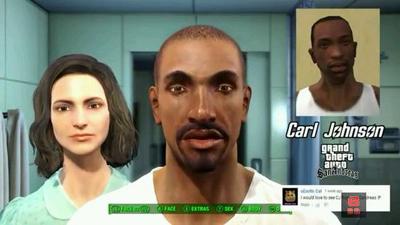 《異塵餘生4》明星捏臉一覽 《異塵餘生4》明星捏臉一覽