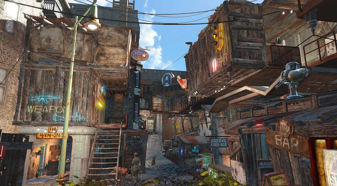 《異塵餘生4》劊子手小巷改造建設圖賞
