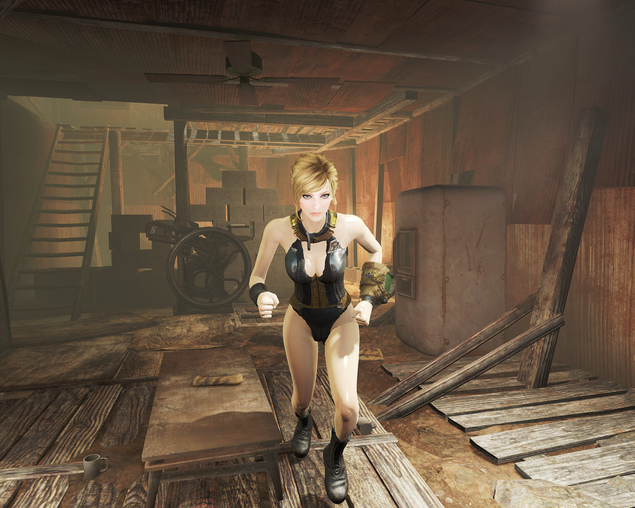 《異塵餘生4》泳裝版避難所製服圖賞析