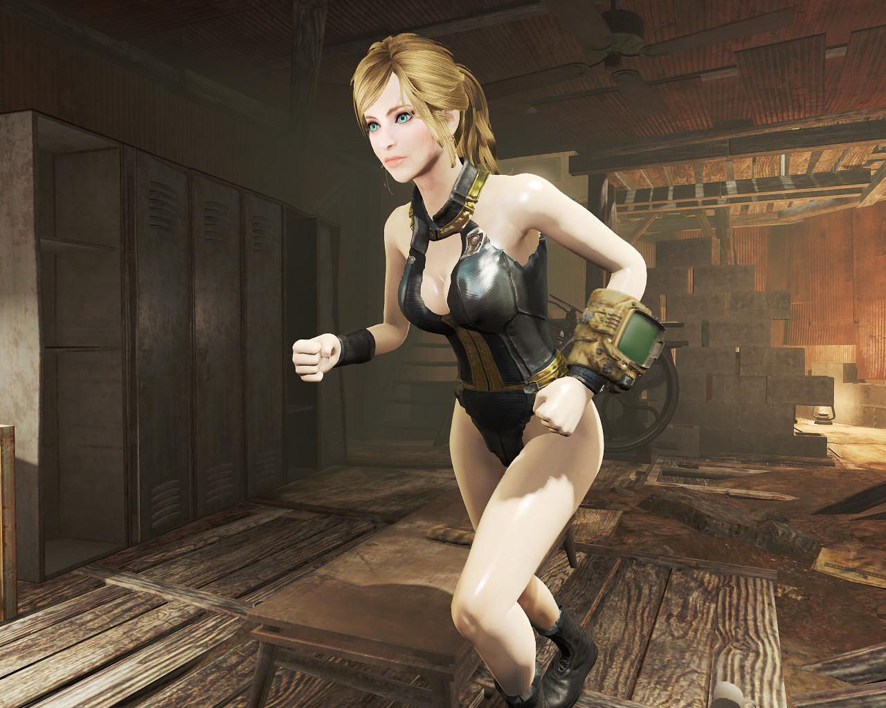 《異塵餘生4》泳裝版避難所製服圖賞析