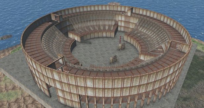 《異塵餘生4》圓形競技場建造指南