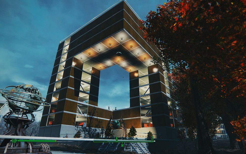 《異塵餘生4》庇護山莊別墅風格建造圖文賞析