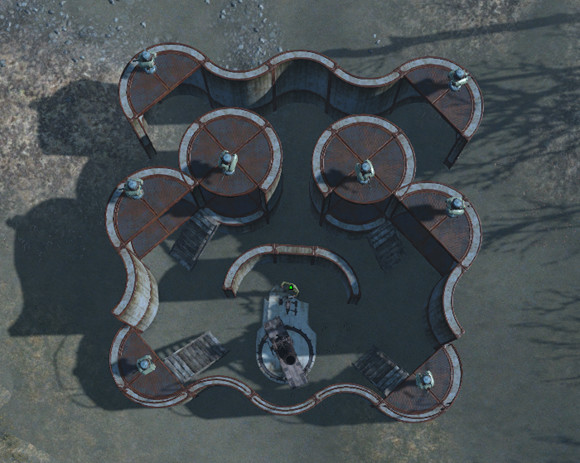 《異塵餘生4》大炮掩體賞析