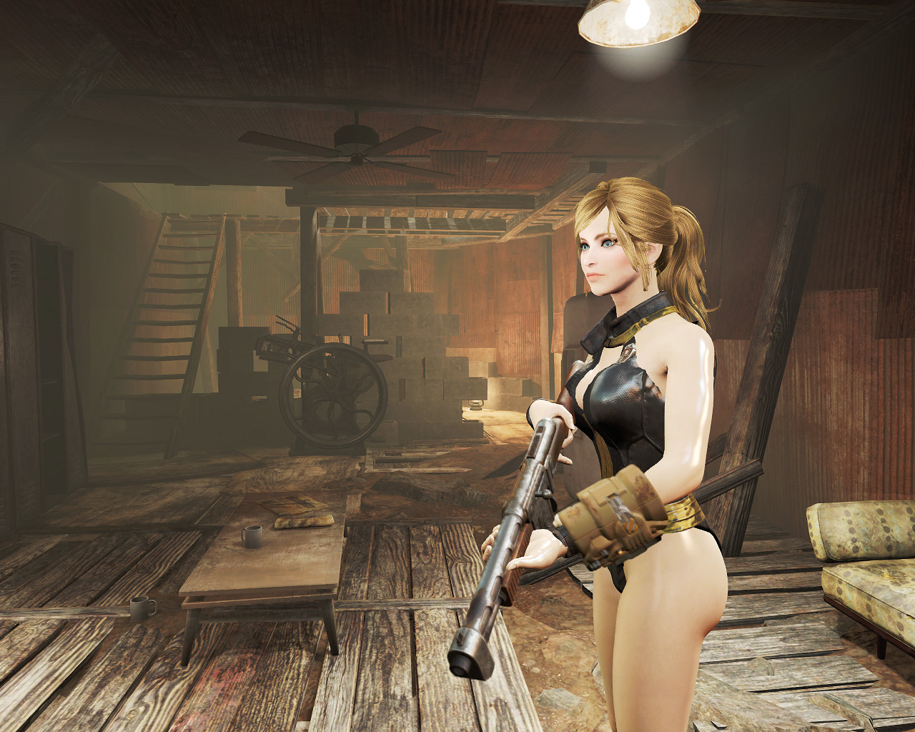 《異塵餘生4》泳裝版避難所製服圖賞析