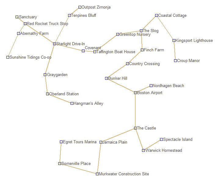 《異塵餘生4》最短補給線建造方法圖解 《異塵餘生4》最短補給線建造方法圖解