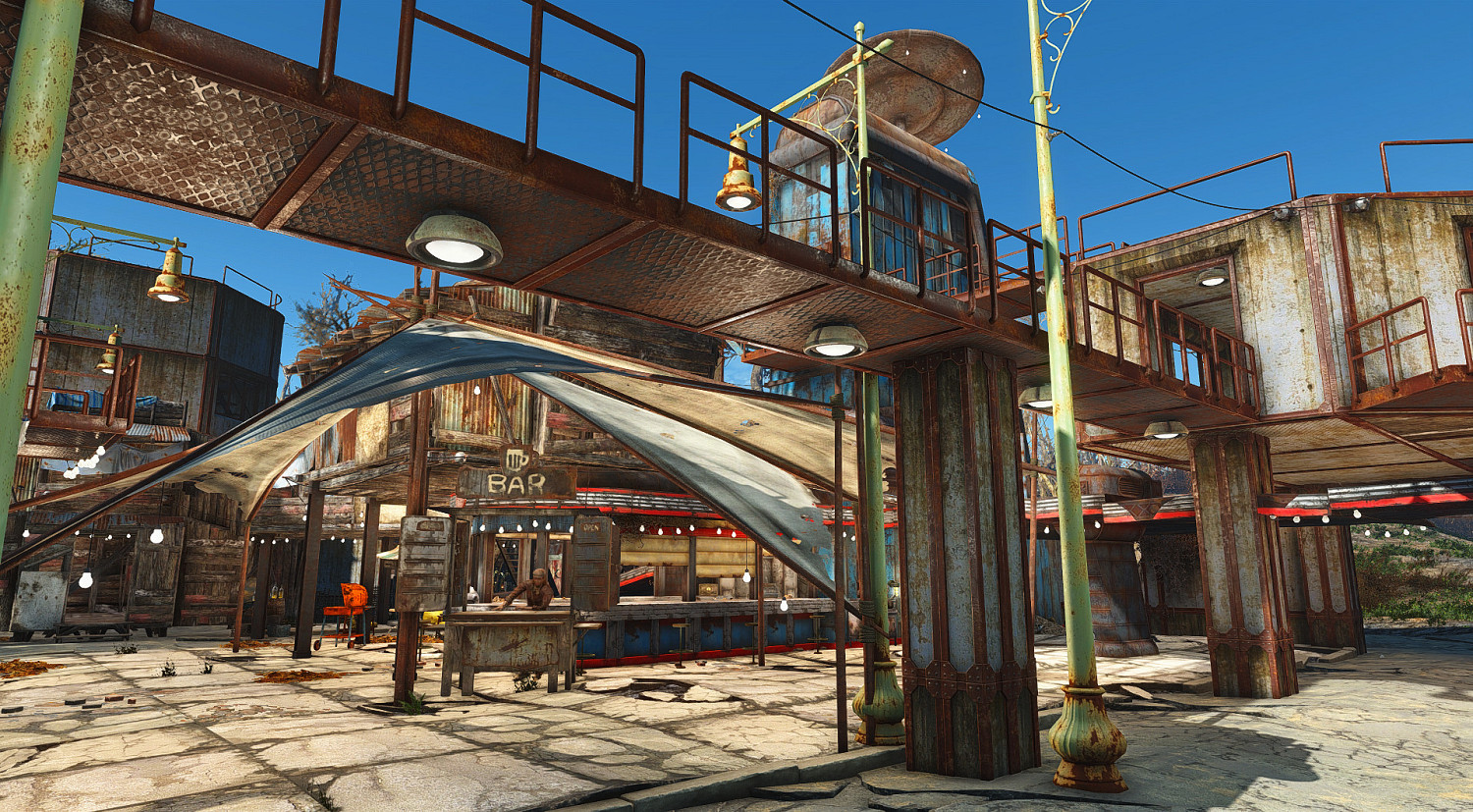 《異塵餘生4》星光城主體+半個城市外部裝飾圖覽 《異塵餘生4》星光城主體+半個城市外部裝飾圖覽