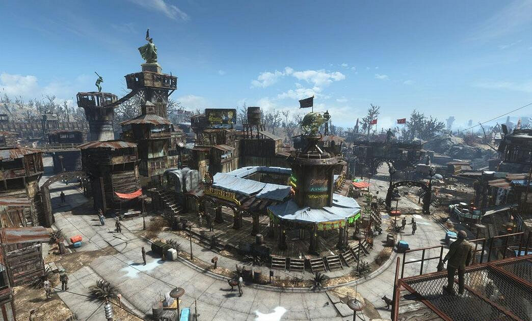 《異塵餘生4》超牛建築群圖賞