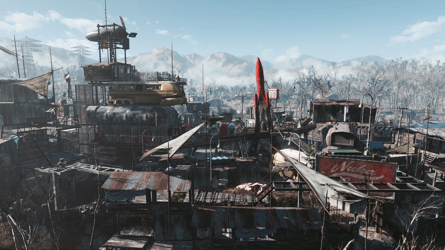 《異塵餘生4》大型新鑽石城建造圖文賞析 《異塵餘生4》大型新鑽石城建造圖文賞析