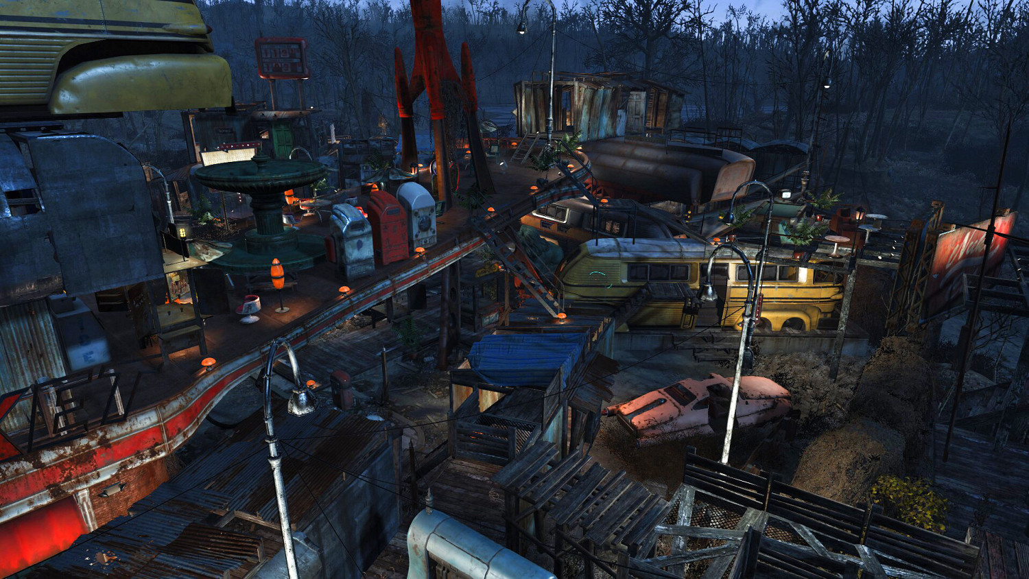 《異塵餘生4》大型新鑽石城建造圖文賞析 《異塵餘生4》大型新鑽石城建造圖文賞析