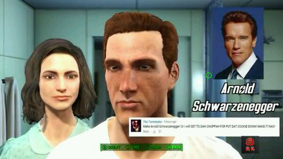 《異塵餘生4》明星捏臉一覽 《異塵餘生4》明星捏臉一覽